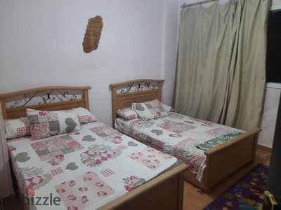 Furnished apartment for rent in Zahraa El Maadi with an area of 140 m