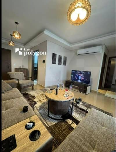 Fully Furnished 2 Bedroom Apartment for Rent in ZED West Sheikh Zayed, With Balcony, Air Conditioners and Kitchen Appliances