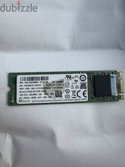 M. 2 SSD 128GB