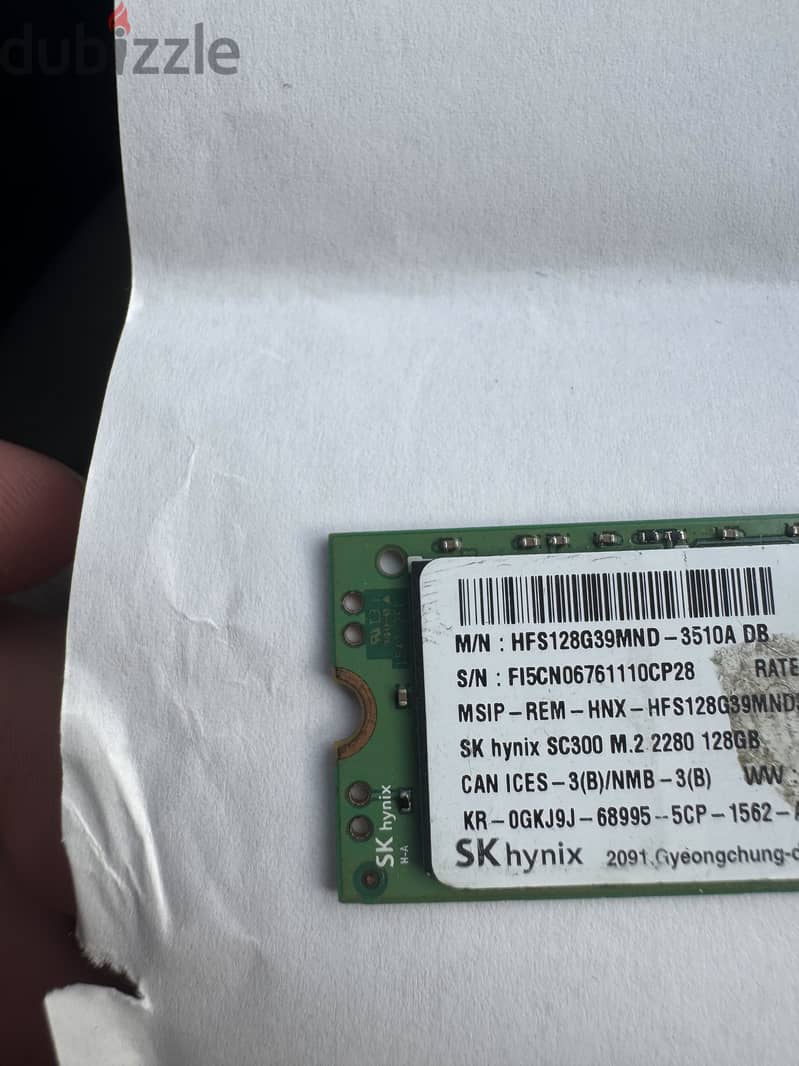 M. 2 SSD 128GB 2