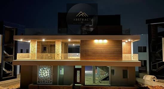 Receive your standalone villa in a compound of villas only, living right in front of the Green River.