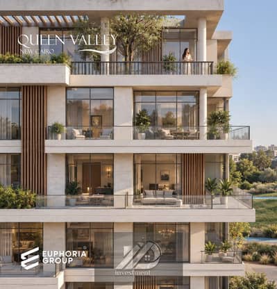 Premium Studio | EGP 22K Installment | Near AUC, Mivida, and Hyde Park  with Large Private Roof Perfect for BBQ & Relaxation