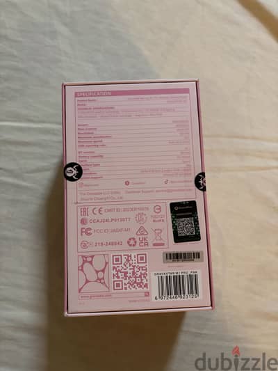 ماوس جيمنج فضائي GravaStar M1 Pro - جديد بالعلبة (هيكل ماغنسيوم)