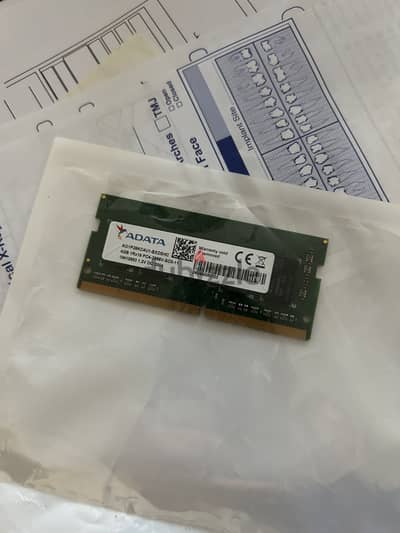 4gb RAM ADATA DDR4 laptop