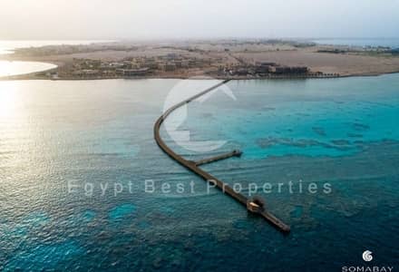 شاليه 2 غرف نوم رؤية كاملة للبحر تشطيب كامل