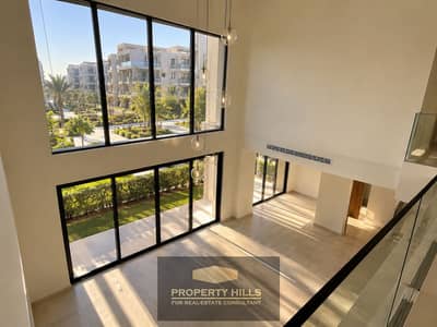 Resale quickly, latest duplex panorama, Double Height, finished, High End, on Al Wahat, in front of Mall of Egypt.