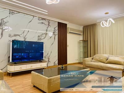 A distinctive, fully furnished apartment for rent in Al Rehab—in pristine, "like-new" condition   Located near the Old Market and the Food Court 