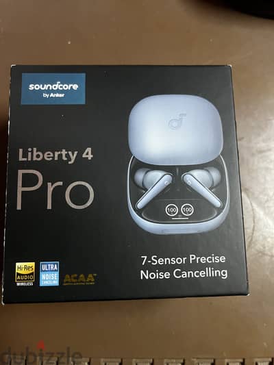 Soundcore liberty 4 pro earbuds -unused
