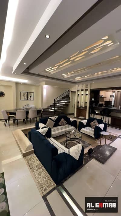 Furnished townhouse for rent in Al Karma Residence Compound, Sheikh Zayed.