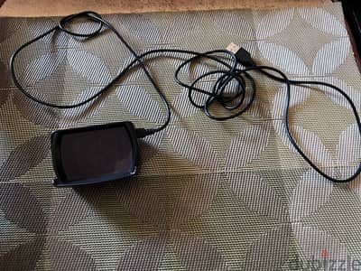 Monitor to measure speed in small green monitor connected only