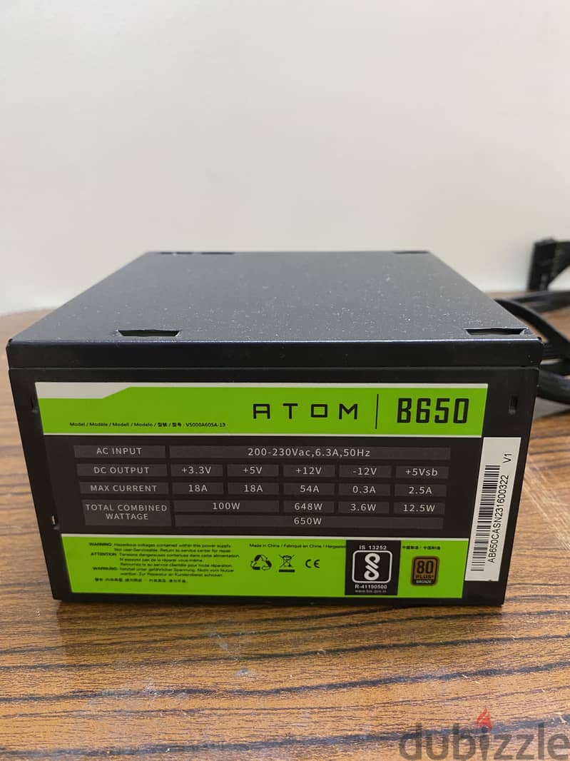 Powersupply for gaming case 1