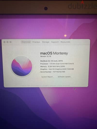 Macbook Air 2017 13 inch