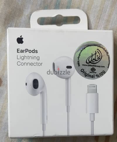 سماعة ابل سلك لايتننج اصلية