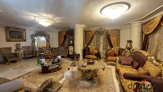 شقة 288م للبيع في سيدي جابر – شارع المشير الرئيسي | بالفرش والمطبخ
