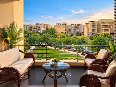 Super-lux finished apartment for immediate delivery for sale at Palm Parks (Palm Hills)—near The Crown and Woodville. Includes kitchen and air conditi