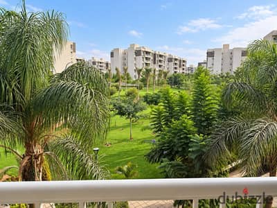 Apartment for sale in Madinaty B12 - Talaat Mostafa view wide garden at the lowest price