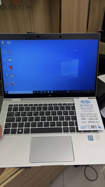 Hp 1030 G3 I5 8th Elitebook x360