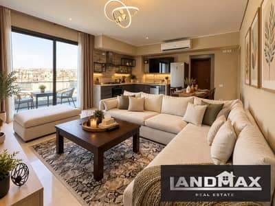 استديو فندقي مفروش بالكامل 90 متر للايجار | تصميم الترا مودرن | سعر اقل من سعر الماركت | موقع مميز بكمبوند سوديك فيلليت دقيقتين للجامعة الامريكية