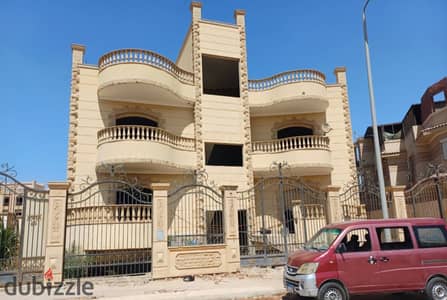 شقة متكرر 250م بحرى على شارع البستان دايركت بالحى التاسع الشيخ زايد أرقي فيلات زايد بجوار اسبانا بلازا ووصلة دهشور بالتقسيط على سنة من الشركة المالكة