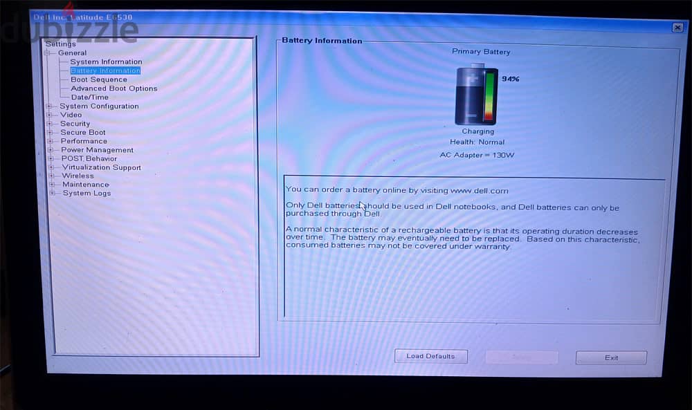 Dell Latitude E6530 Intel i7 7