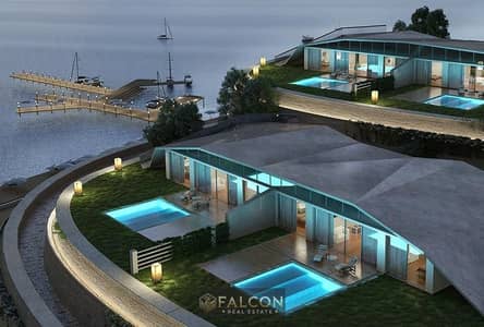 VIP Corner Townhouse on the Sea with Hotel Finishing, Immediate Delivery, Installments over the Longest Payment Period