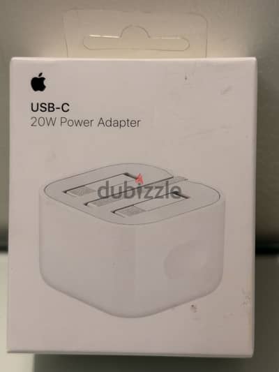 رأس شاحن Apple iPhone الأصلية 20W USB-C – أصلية 100%