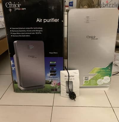 Emjoi Power Air Purifier UEAP-352 | Like New | Remote Included