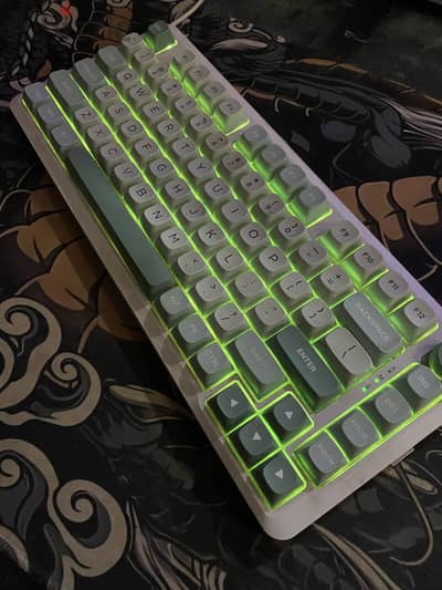 Redragon Cyrus Pro K681 mechanical 75% 2.4 / bluetooth / green mint