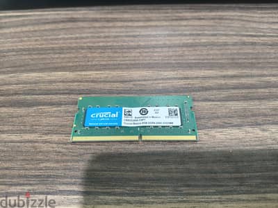 رامة ٨ جيجا ddr4 بحالة جيدة