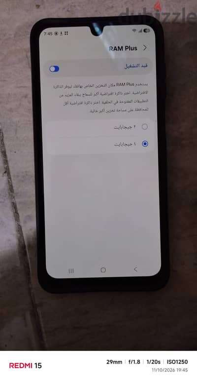 Samsung A17 5g 128rom+4+4ram