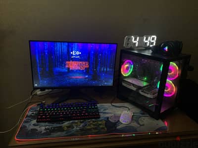 PC Gaming i5 12400f + Rx 6600 + 16GB Ram + Monitor  MSI 180Hz