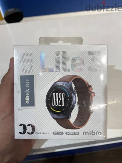 Mibro lite3 dual-straps dark gray