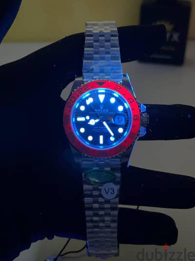 Super Clone Rolex GMT Swiss Pepsi, Batman ، Bruce Wayne Replica Super Clone Rolex GMT Swiss Pepsi, Batman ، Bruce Wayne Replica