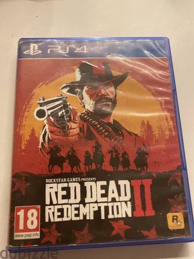 Red dead redemption 2 for PS4