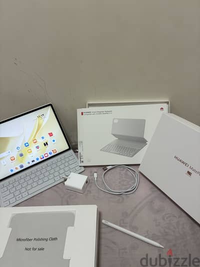 تابلت هواوي MatePad 12X (نسخة PaperMatte)جديد+ قلم الجيل الثالث متبرشم