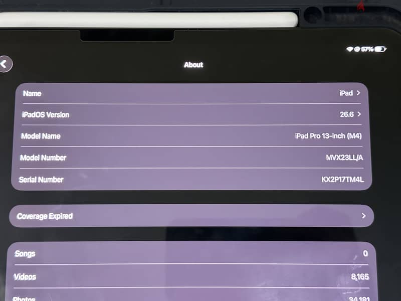 Ipad pro m4 13 inch 2