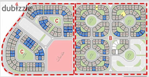 للبيع ارض911م  فيلات في التوسعات الشرقيه  خلف دريم لاند وبجوار بالم هيلز 6اكتوبرNext to Mountain View 6th of October and Palm Hills 6th of October.