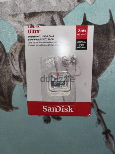 ميموري كارد SanDisk Class 10 Ultra 256 GB