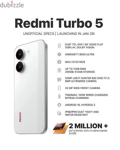 Xiaomi Redmi Turbo 5 Max 1