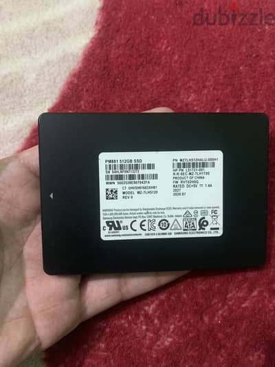 Hard SSD 512 gb Samsung