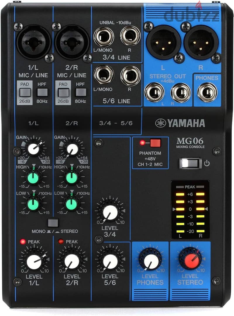 Yamaha MG06 1