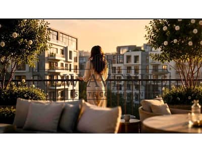 شقة كورنر للبيع بموقع متميز في مشروع فالدا مستقبل سيتى Valda Mostakbal City New Cairo
