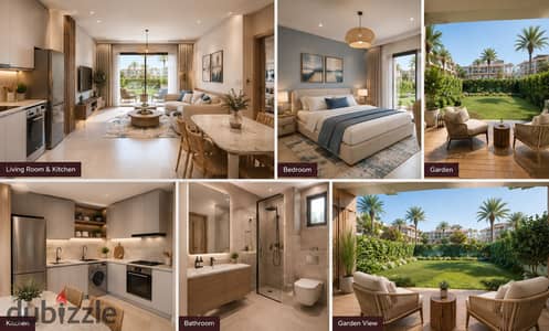 1-Bedroom Studio with Private Garden | German-Standard Community | New Hurghada | Minutes from Senzo Mall, Airport & Sahl Hasheesh