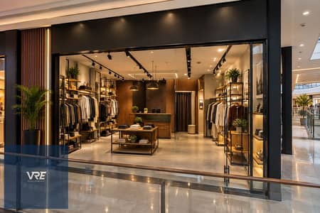 محل تجاري 55م في Town Center 2 الشروق | مقدم 10% وتقسيط 100 شهر