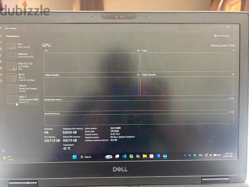 dell precision 7530 6