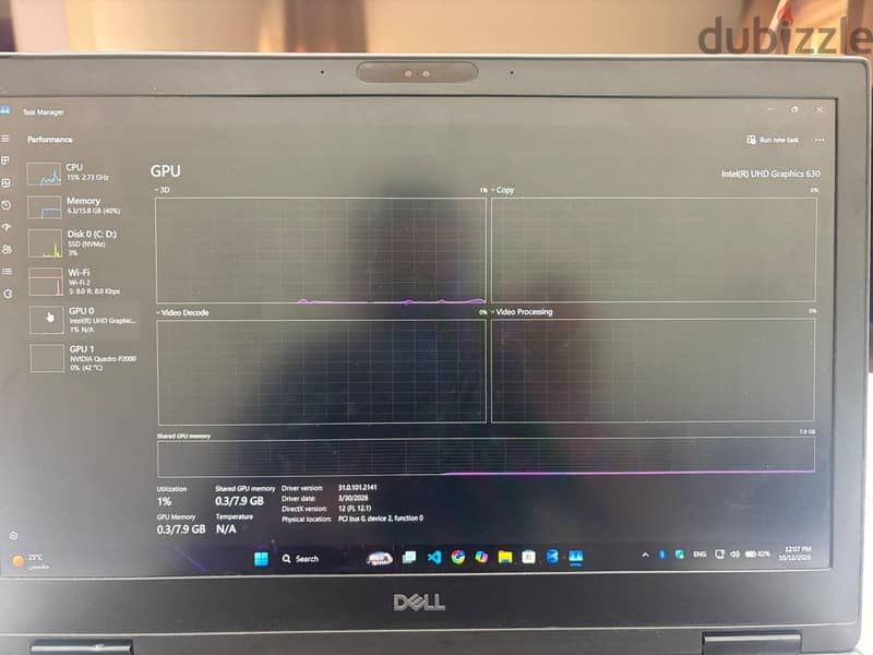 dell precision 7530 7