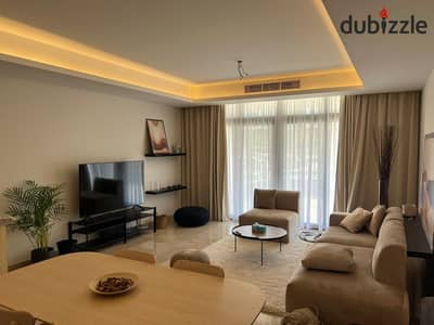 CFC compound For Rent Fully Furnished Ground floor with garden 200 m 105m. Garden 3 bedrooms 4 bathrooms 1 Nanny’s room