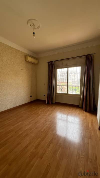 Apartment in El Narges Buildings in Fifth Settlement, front-facing, first floor, elevator available, with kitchen and air conditioners.