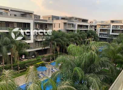 بفيو علي البول! بنتهاوس للإيجار بالمطبخ والتكييفات والاجهزة في الباتيو 7 El Patio التجمع الخامس القاهرة الجديدة بالقرب من الAUC و الجولدن سكوير
