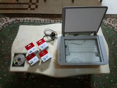 Canon طابعه وسكنر وتصوير +4 حبر أصلي متبرشم